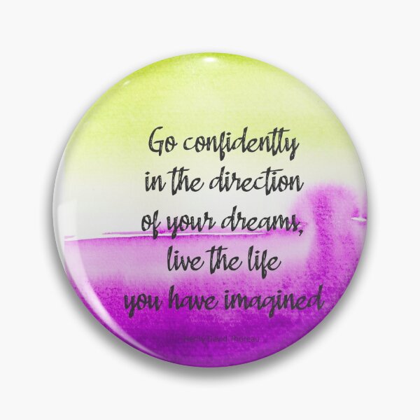Item preview, Inspirational Quote: Go confidently... designed and sold by helenclare.