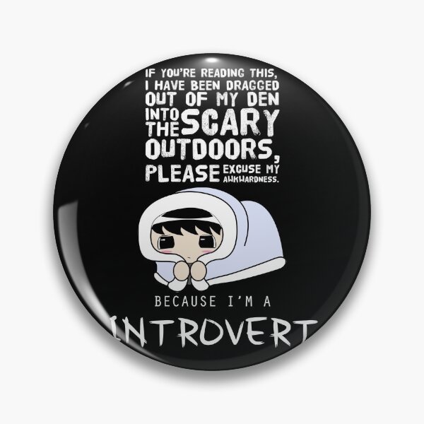 Item preview, Japanese Cute Funny Design - Introvert designed and sold by WaGoods.