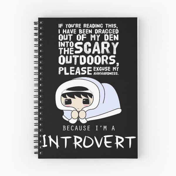 Item preview, Japanese Cute Funny Design - Introvert designed and sold by WaGoods.