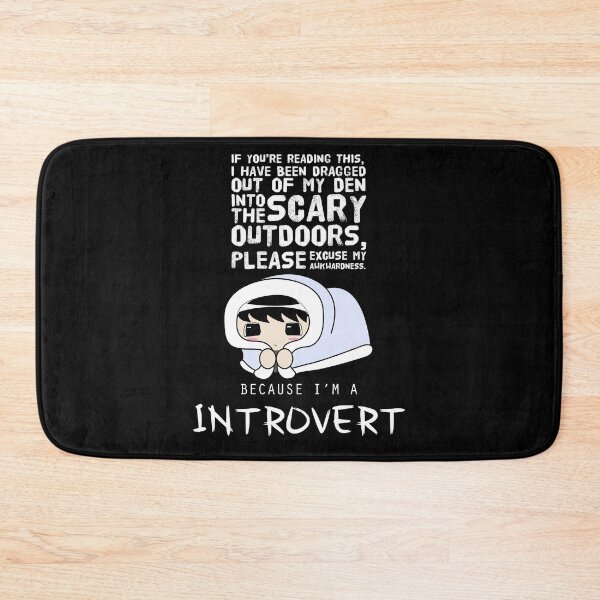 Item preview, Japanese Cute Funny Design - Introvert designed and sold by WaGoods.