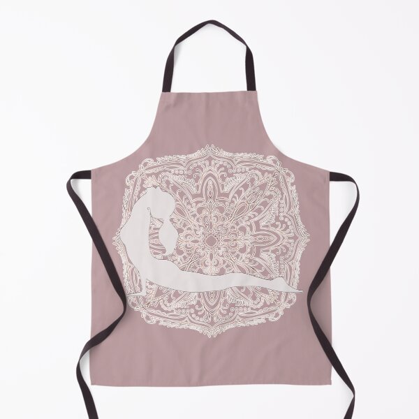 Item preview, Mandala with Cobra Yoga Pose (Rose Gold) designed and sold by squishyrainbow.
