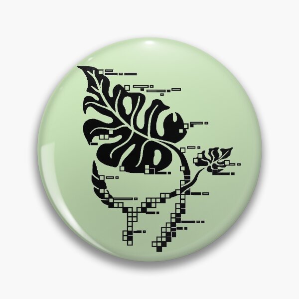 Item preview, Monstera Pixelation designed and sold by Daniel Swain Creations.