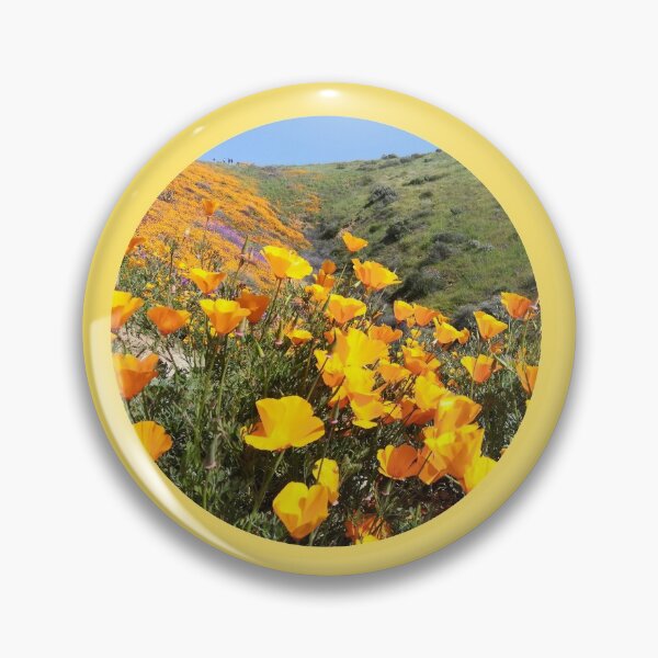 Item preview, California Poppies Wildflower Field Super Bloom Dreamscape 3 designed and sold by citrusapple.