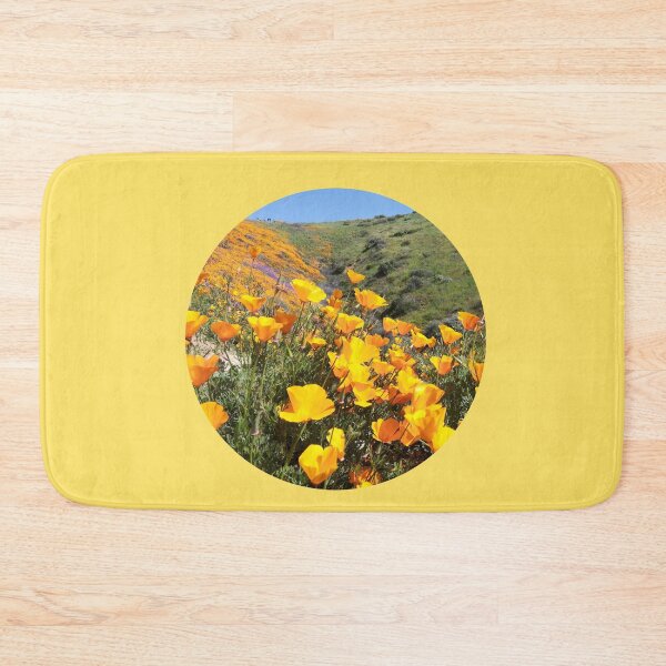 Item preview, California Poppies Wildflower Field Super Bloom Dreamscape 3 designed and sold by citrusapple.