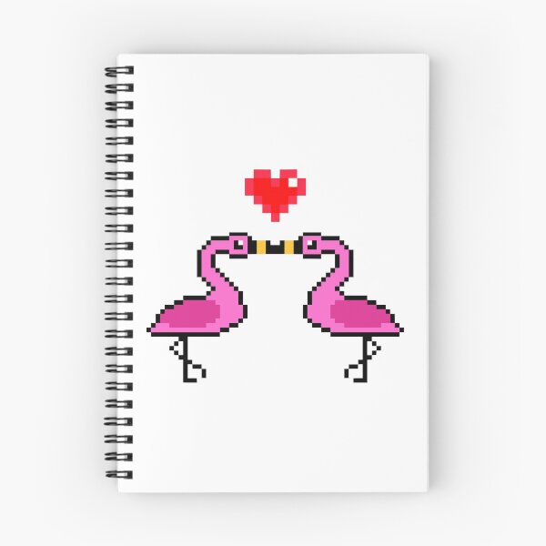 Item preview, Lovebird Series Flamingo designed and sold by Sauropsida.