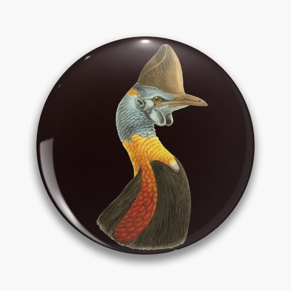 Item preview, Cassowaries (Casaurius) 食火鸡 Shí huǒ jī designed and sold by Chinaspaces.
