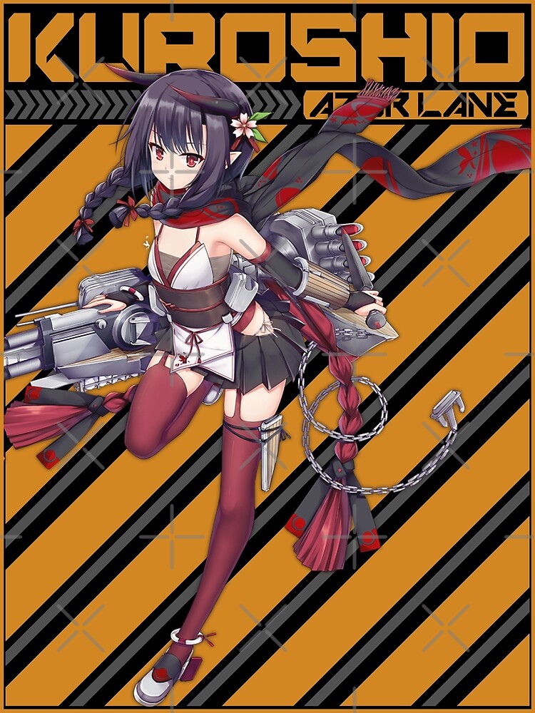 AZUR LANE KUROSHIO Poster For Sale By VotreVPX Redbubble