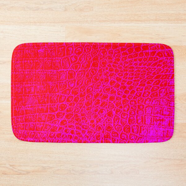 Item preview, Fuchsia and Red Crocodile Skin Design designed and sold by DesignFantazia.