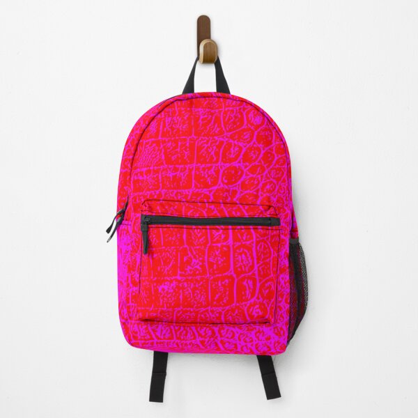 Item preview, Fuchsia and Red Crocodile Skin Design designed and sold by DesignFantazia.