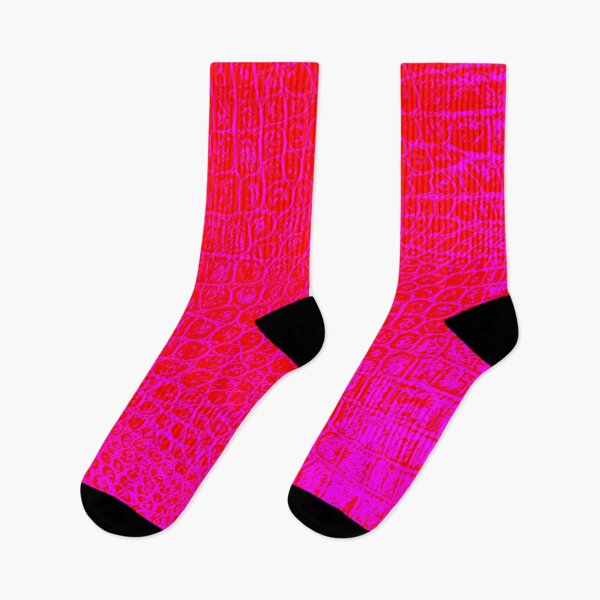 Item preview, Fuchsia and Red Crocodile Skin Design designed and sold by DesignFantazia.