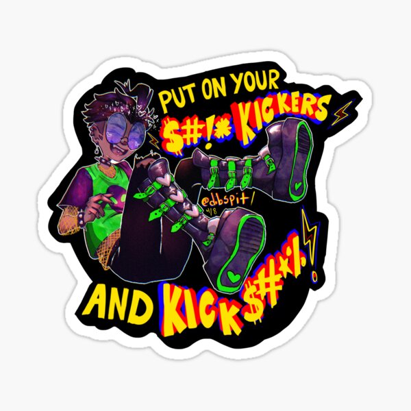 Item preview, Put on your $#*% Kickers!! Punk Dib designed and sold by dibspit.
