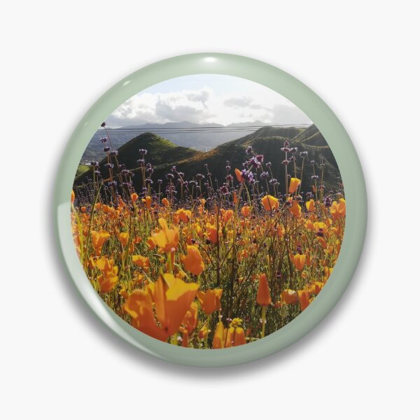 Item preview, California Poppies Wildflower Field Super Bloom Dreamscape 4 designed and sold by citrusapple.