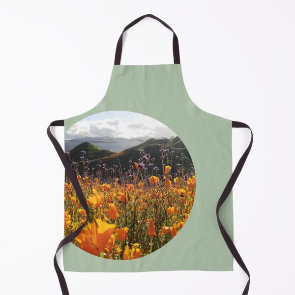 Item preview, California Poppies Wildflower Field Super Bloom Dreamscape 4 designed and sold by citrusapple.