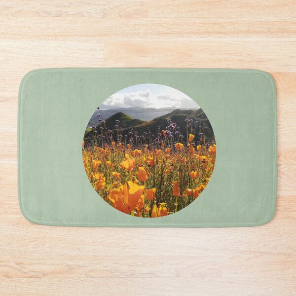 Item preview, California Poppies Wildflower Field Super Bloom Dreamscape 4 designed and sold by citrusapple.