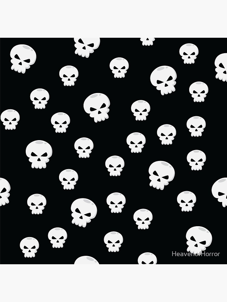 Cartoon Skulls by HeavenofHorror