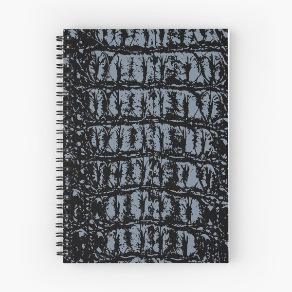 Item preview, Lightslategrey and Black Crocodile Skin Design designed and sold by DesignFantazia.