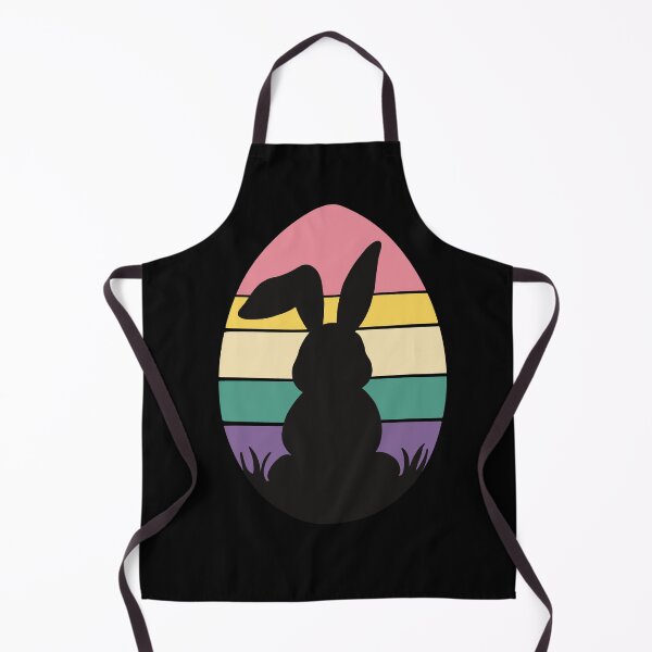 Item preview, Easter Egg and Bunny Pastel Retro Sunset Silhouette designed and sold by Lady-Lilac.