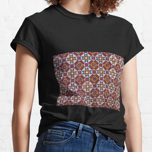 Traditional Floor Tiles in George Town Classic T-Shirt