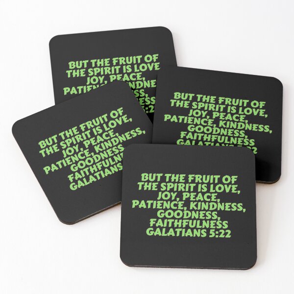 Item preview, Bible Verse Galatians 5:22 designed and sold by Prayingwarrior.