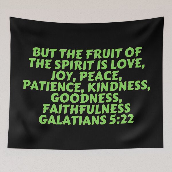 Item preview, Bible Verse Galatians 5:22 designed and sold by Prayingwarrior.