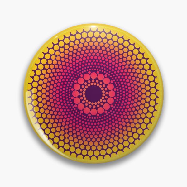 Item preview, Mandala Dotted Colorful Pattern designed and sold by csoDesign.