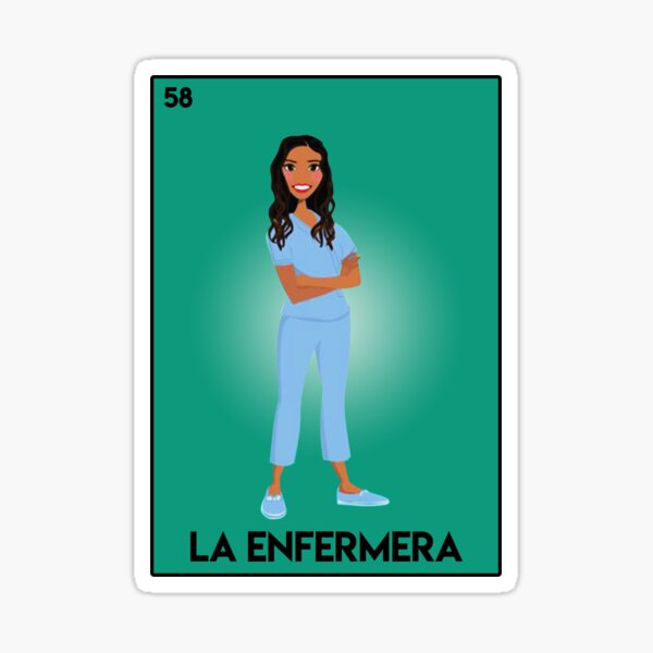 Item preview, La Enfermera designed and sold by teri99gow.