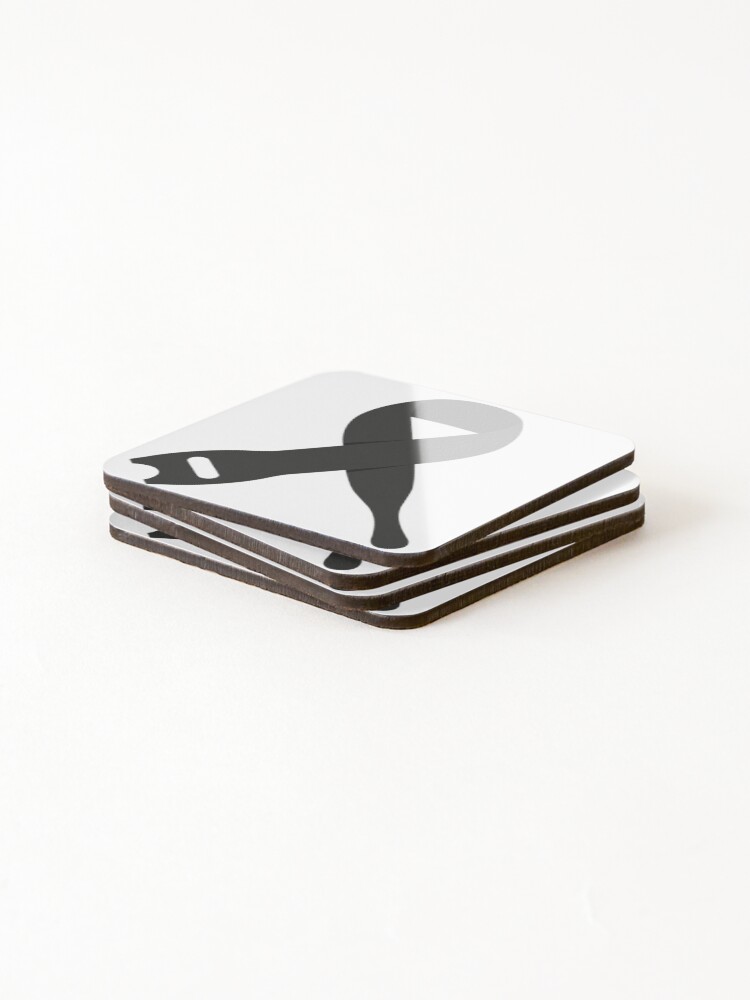 Thumbnail 4 of 5, Coasters (Set of 4), Support Proper Cable Management designed and sold by OutlanderDesign.