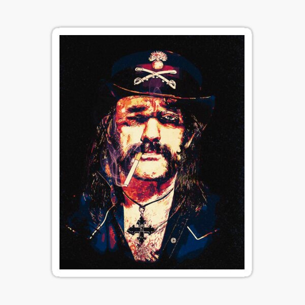 Lemmy Kilmister! Kunst Sticker