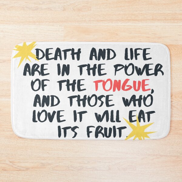Item preview, Power of the Tongue designed and sold by MereFaith.