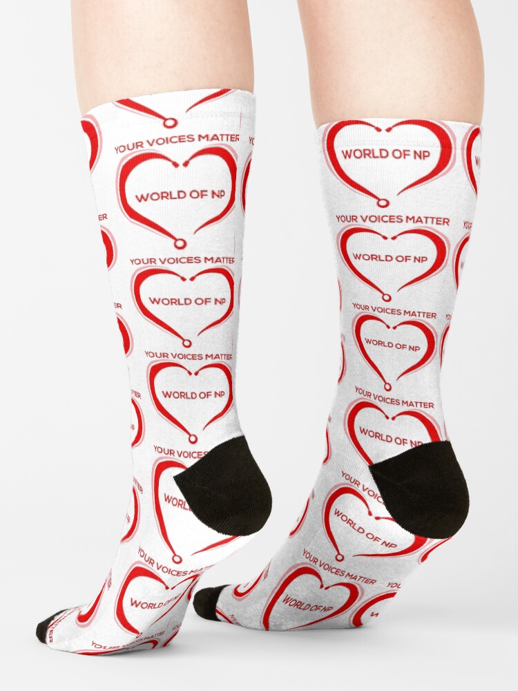 Alternate view of World Of NP Your Voices Matter Socks