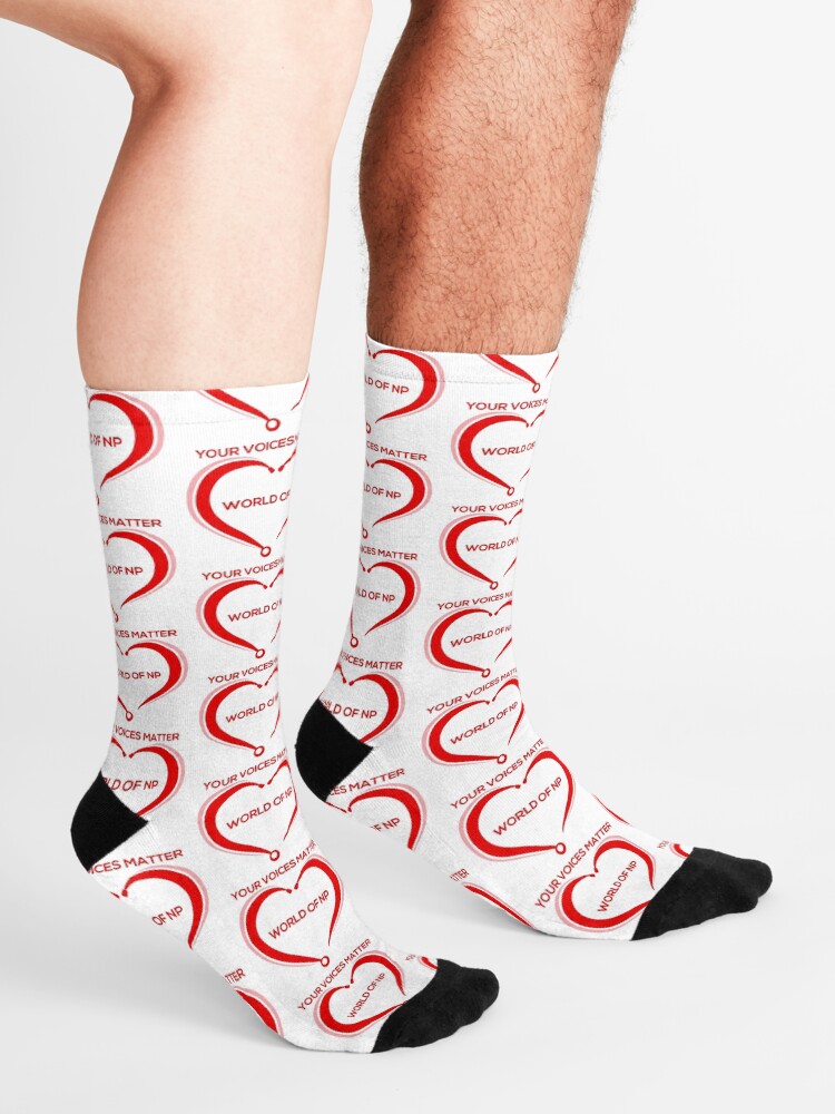 Alternate view of World Of NP Your Voices Matter Socks