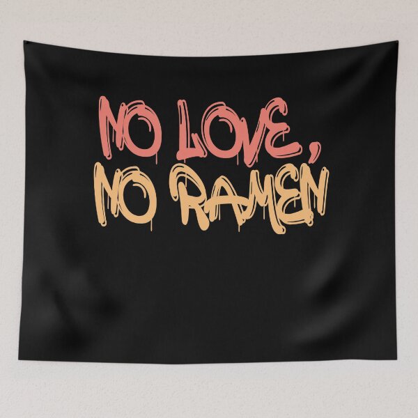 Item preview, No Love No Ramen Stop AAPI Hate Stop Asian Hate Retro Style designed and sold by ShirtzTonight.