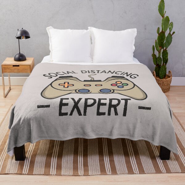 Item preview, Social distancing expert video gamer funny gaming humor gift designed and sold by alenaz.