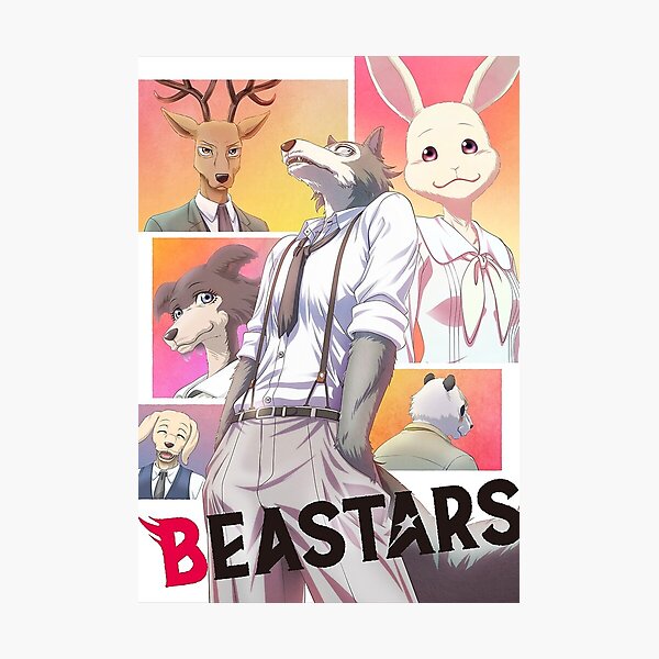 Stand Beastars Collage Photographic Print