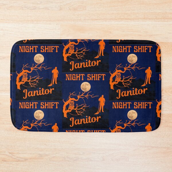 Item preview, Night Shift Janitor   designed and sold by WoodburyLake.