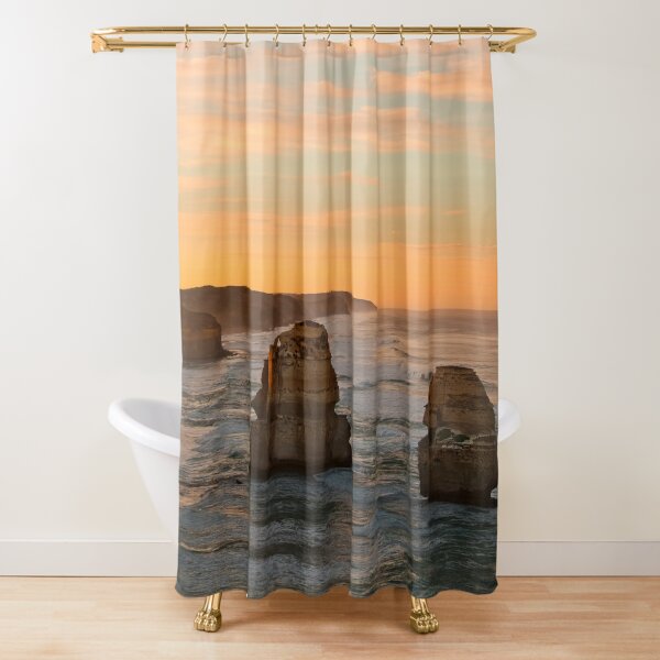 Item preview, Gog and Magog Seastacks at Sunrise designed and sold by Catherine Reading.