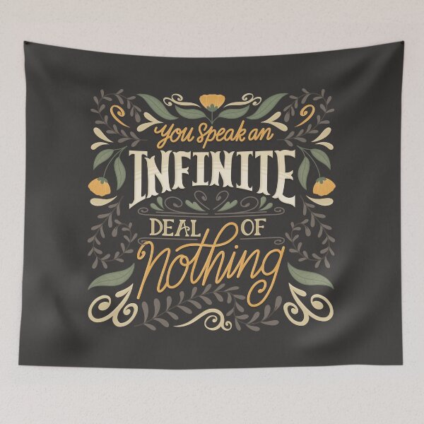 Item preview, Shakespeare Insult - You Speak an Infinite Deal Of Nothing designed and sold by Kit Cronk.