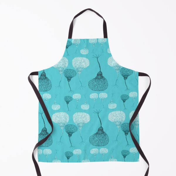 Item preview, Crinoids in aqua designed and sold by Katrina Kenny.