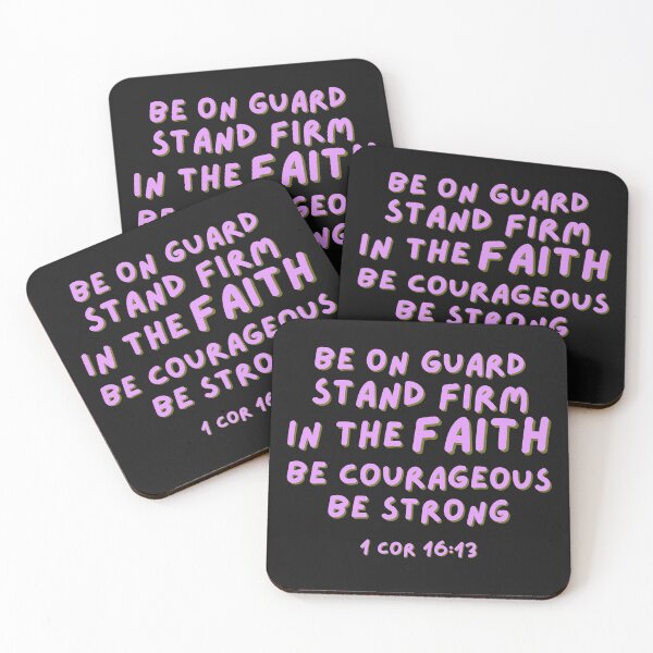 Item preview, 1 Cor 16:13 designed and sold by MereFaith.