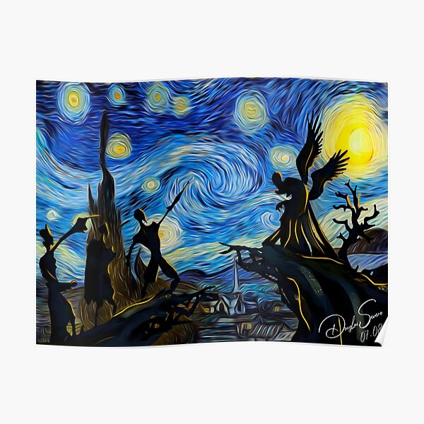 V4n Gogh Harry P0tt3r Poster