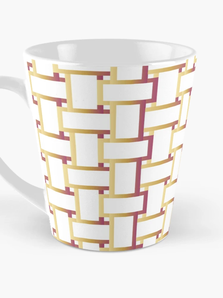 Thumbnail 3 of 4, Coffee Mug, Rectangular Pattern designed and sold by SPF14.