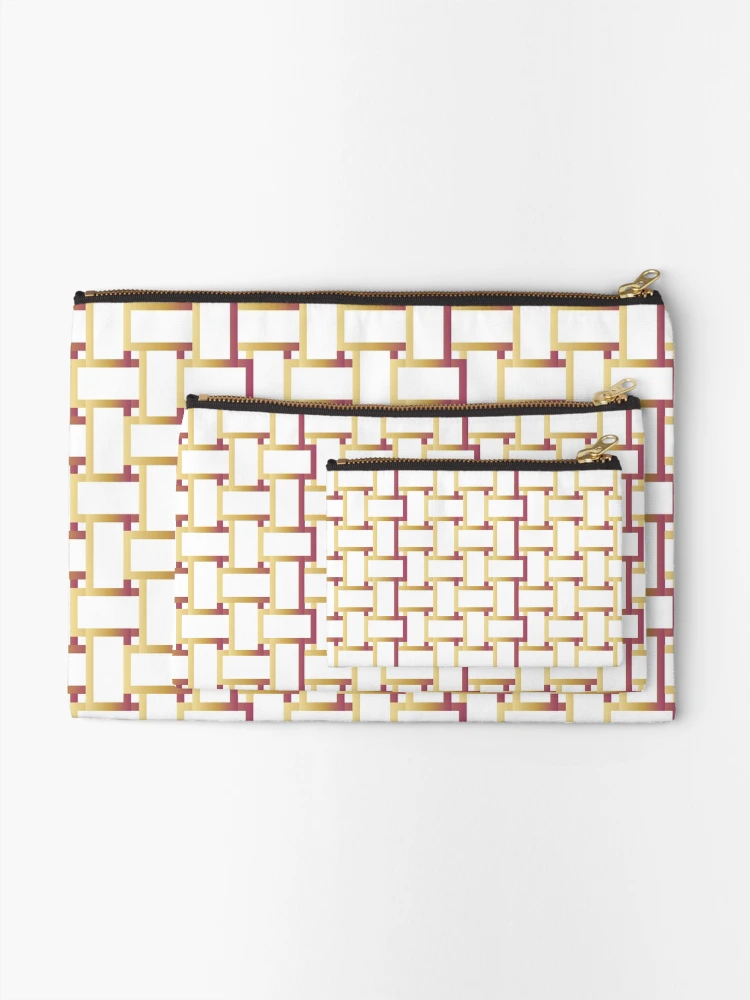 Thumbnail 2 of 4, Zipper Pouch, Rectangular Pattern designed and sold by SPF14.
