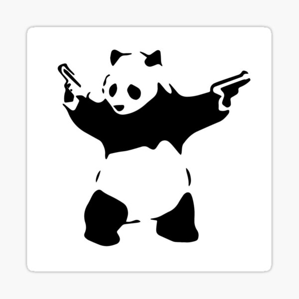 bad panda Sticker