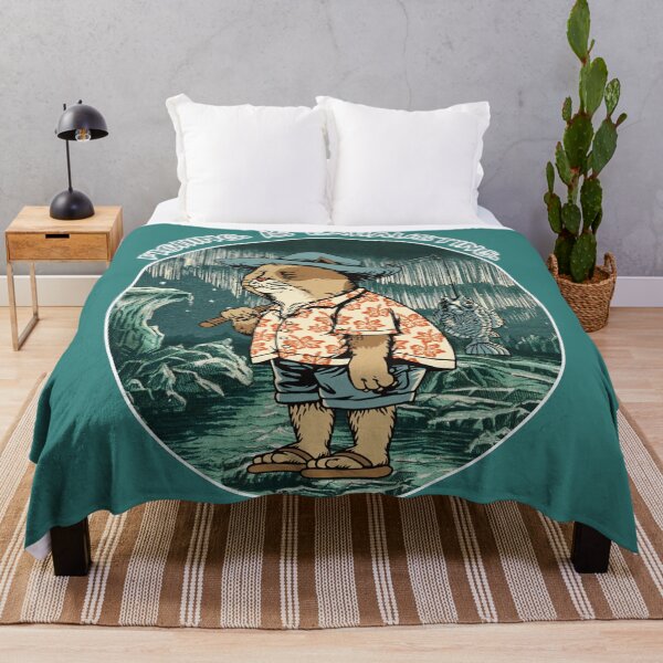 Item preview, Cat fisherman exhausted illustration designed and sold by Astralia.