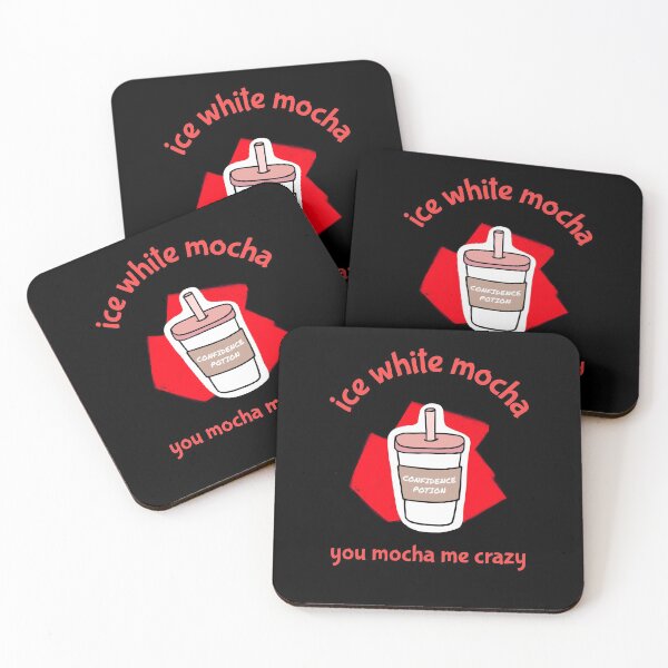 Item preview, Ice White Mocha - You Mocha Me Crazy designed and sold by greenchimp.