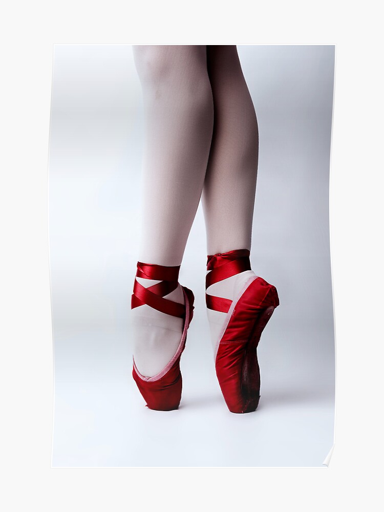 red ballet shoes