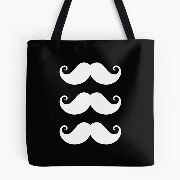 Item preview, White mustaches designed and sold by Mhea.