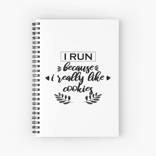 Item preview, I Run Because I Really Like Cookies  designed and sold by VikiQuick.
