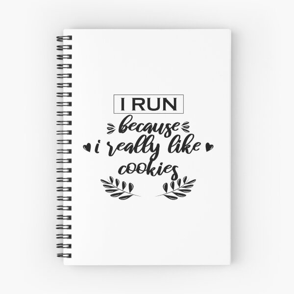 Item preview, I Run Because I Really Like Cookies  designed and sold by VikiQuick.