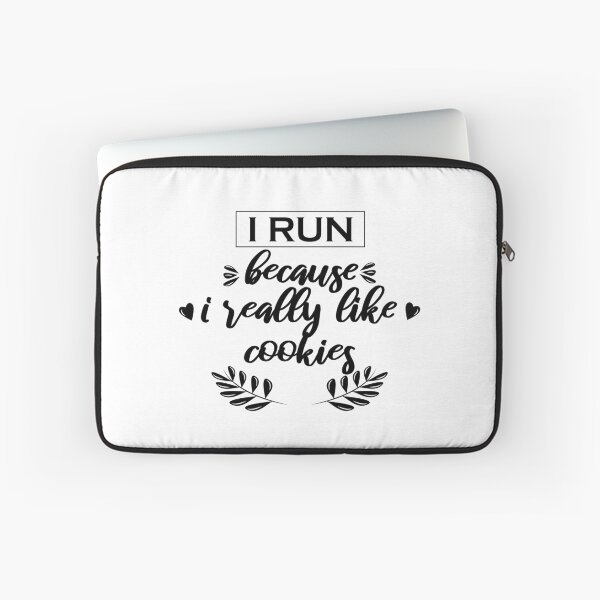 Item preview, I Run Because I Really Like Cookies designed and sold by VikiQuick.